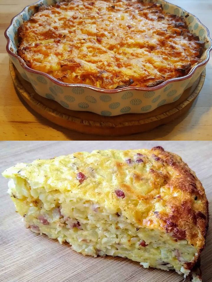 Tarta cebulowa bez dna jest tak pyszna, że ​​będziesz chciała ją robić dwa razy w tygodniu!