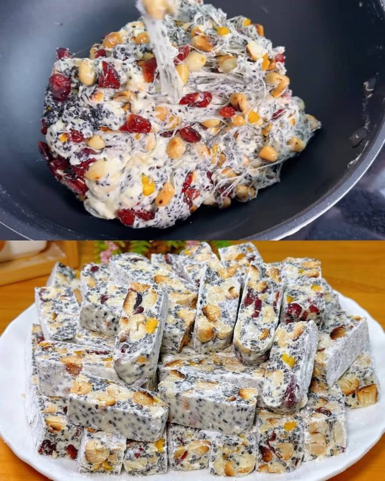 Domowy Nugat: Miękki i Pyszny Przysmak, Który Zakręci Twoje Zmysły 🍬✨