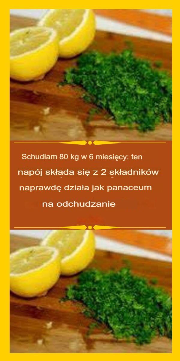 Schudłam 80 kg w 6 miesięcy: ten napój z 2 składników naprawdę działa jak cudowny środek na odchudzanie