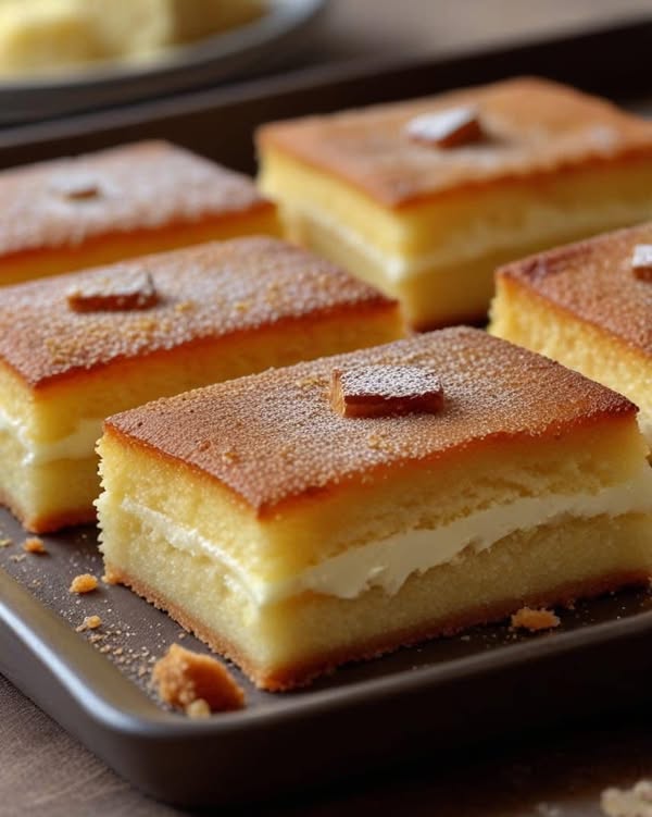 Egipskie Ciasto Basbousa z Kaszy Manej – Delikatne, Słodkie i Puszyste!