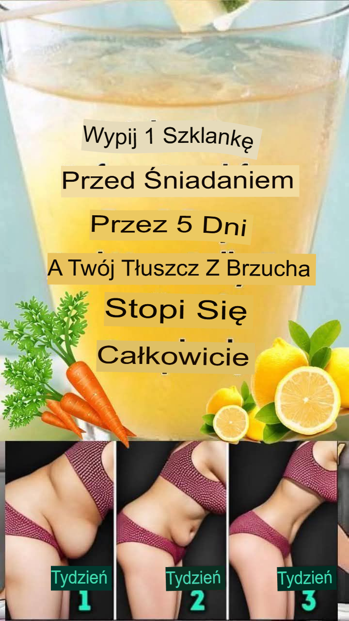 Napój Marchewkowo-Cytrynowy na Odchudzanie
