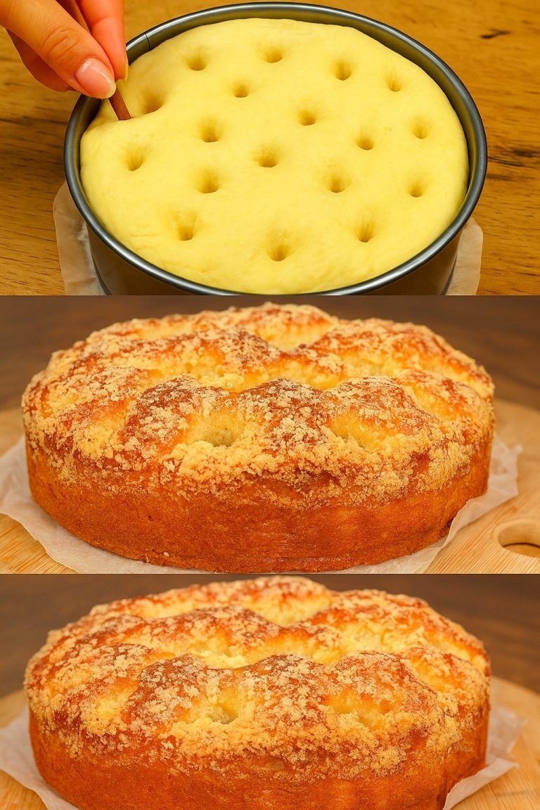 „Babcia wolała to ciasto cukrowe BARDZIEJ niż CIASTO, a jest 100 razy łatwiejsze w przygotowaniu! Jest MIĘKKIE JAK RZECZYWISTE!”