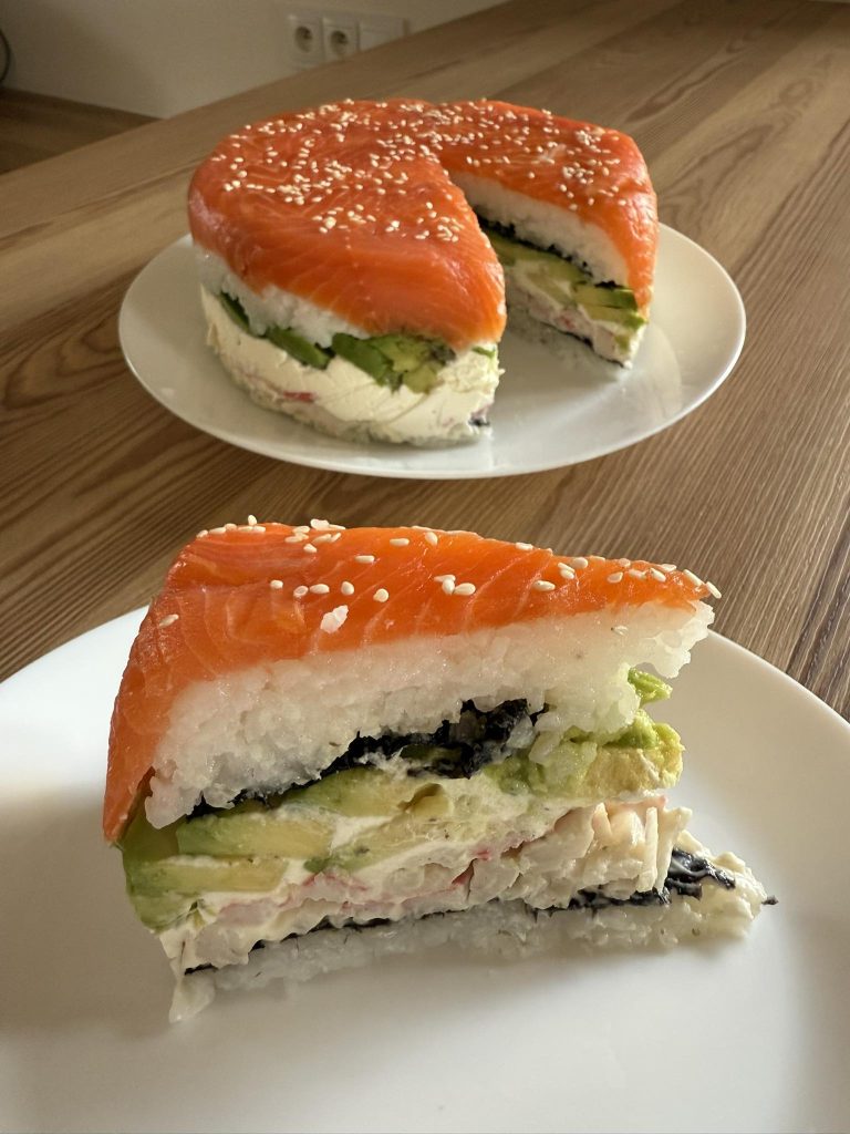 Leniwe sushi! Super pomysł dla wszystkich którzy lubią sushi! Sushi tort