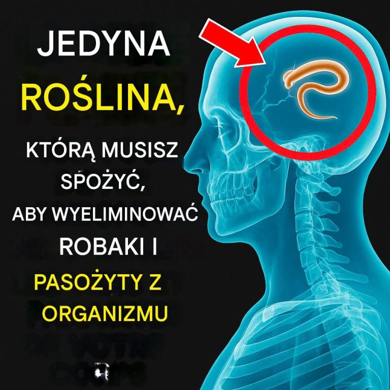 Tylko 2 łyżeczki… Wypłukują wszystkie robaki i pasożyty z Twojego organizmu.