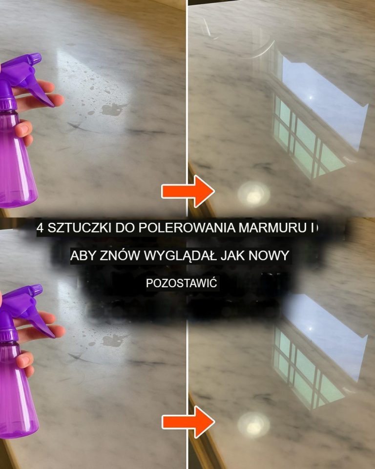 ✨ Jak czyścić i nabłyszczać marmur naturalnymi środkami