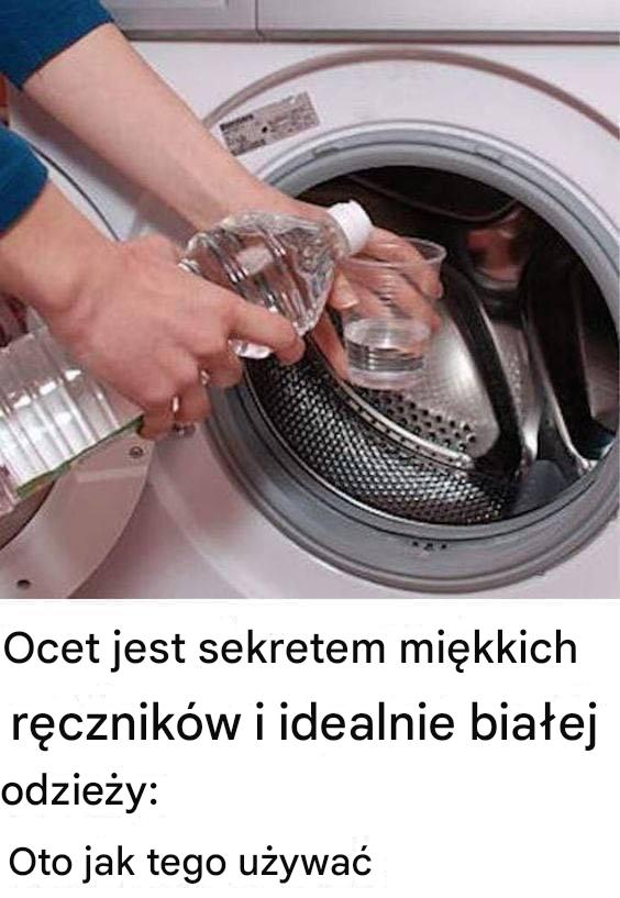 Tak, ocet pomaga dokładnie wyczyścić pralkę: oto jak go używać