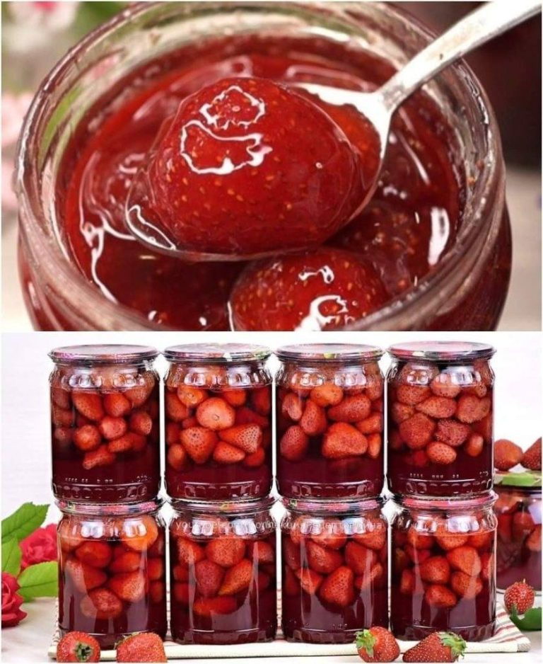 Dżem truskawkowy robię tylko według tego przepisu, nie używam żadnego innego – smak i aromat truskawek jest zachowany. I jest gęsty, bez zagęszczaczy.