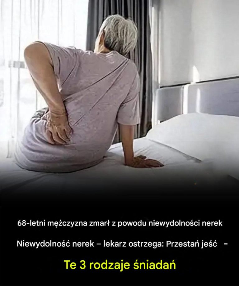 68-letni mężczyzna zmarł z powodu niewydolności nerek – lekarz ostrzega: przestań jeść te 3 produkty śniadaniowe