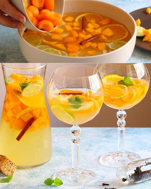 Biała sangria: lżejszy przepis na lato