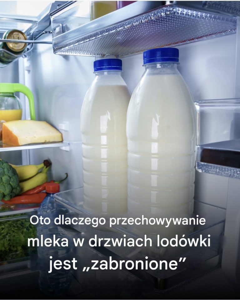 Oto dlaczego nie należy już przechowywać mleka w drzwiach lodówki