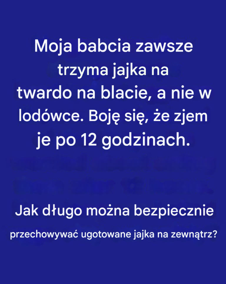 Pierwsze słyszę o tym!