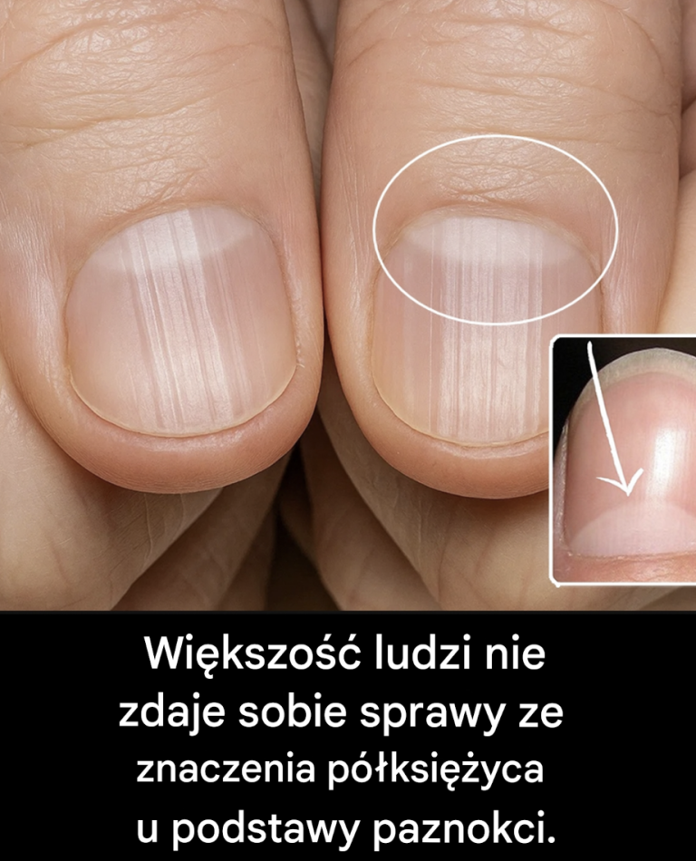 Co oznacza półksiężyc u podstawy paznokci?