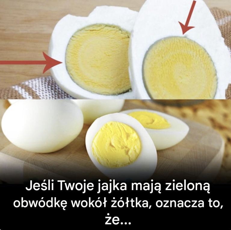 Co jest przyczyną zielonego pierścienia wokół żółtka na ugotowanych na twardo jajkach?