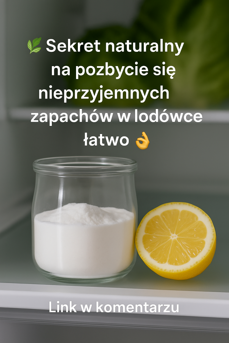 🌿 Naturalny sekret łatwego pozbycia się nieprzyjemnych zapachów w lodówce 👌