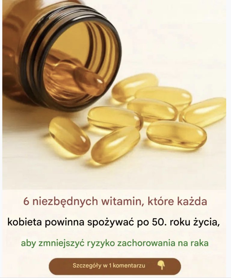 6 niezbędnych witamin, które każda kobieta powinna spożywać po 50. roku życia, aby zmniejszyć ryzyko zachorowania na raka