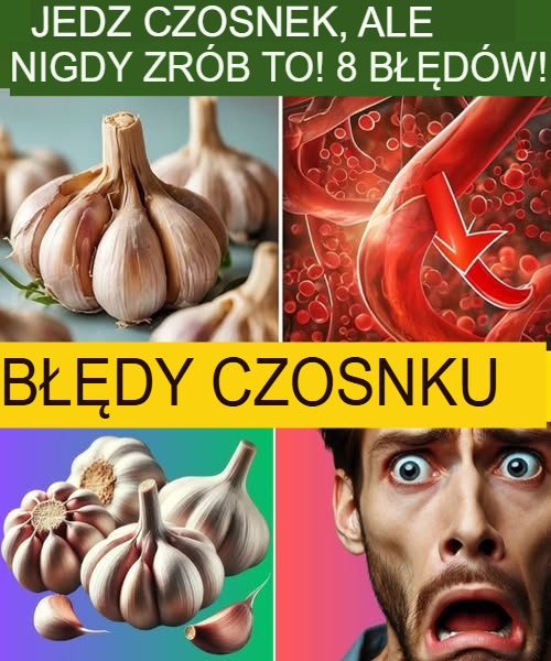 Seniorzy! Jedzcie czosnek? Unikajcie tych 8 niebezpiecznych błędów – błędy z czosnkiem, które seniorzy MUSZĄ znać