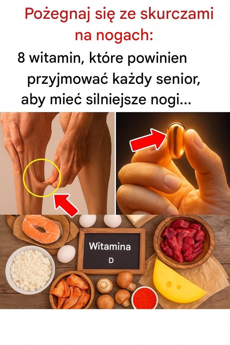 Pożegnaj skurcze nóg: 8 witamin, których potrzebuje każda osoba starsza, aby mieć mocniejsze nogi