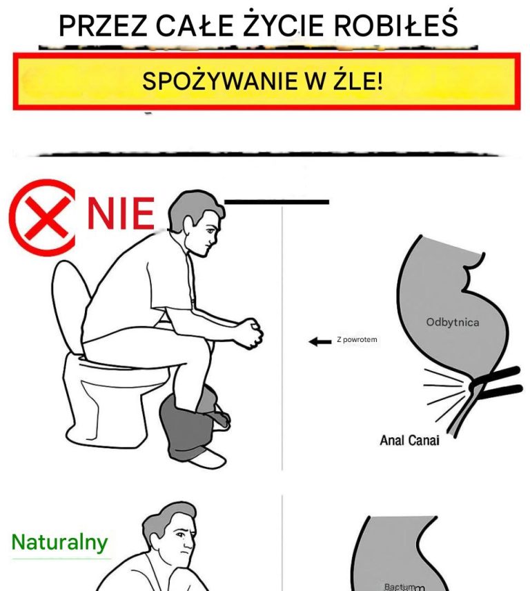 Oto pozycja, którą należy przyjąć, aby uniknąć poważnych problemów z…