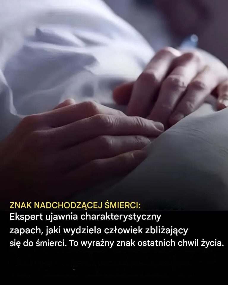 Dziwny sygnał węchowy zwiastujący koniec życia, ujawniony przez eksperta