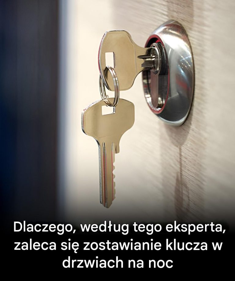 Według eksperta, oto dlaczego pozostawienie klucza w drzwiach na noc jest niezbędnym środkiem bezpieczeństwa
