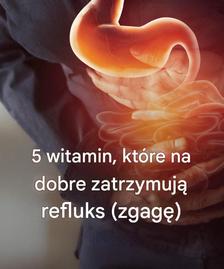 5 witamin, które zapobiegają refluksowi (zgadze)