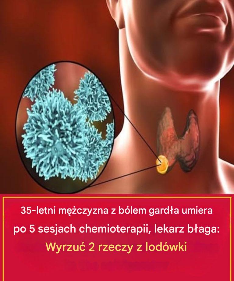 35-letni mężczyzna z bólem gardła umiera po 5 sesjach chemioterapii, lekarz błaga: Wyrzuć 2 rzeczy z lodówki
