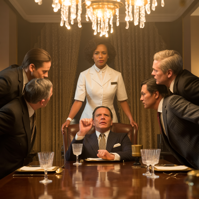 Wyśmiał czarnoskórą kelnerkę, stawiając jej 100 000 dolarów — aż przemówiła i cała sala zamilkła.