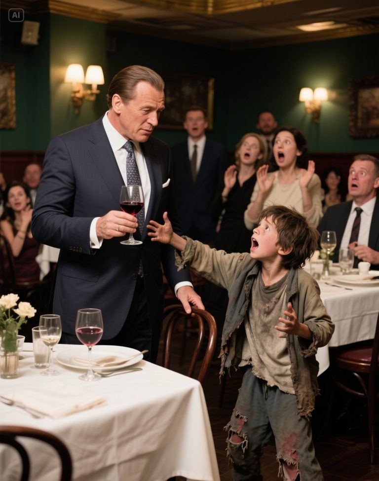 „Stój! Nie pij tego – to trucizna!” krzyknął bezdomny, a miliarder zamarł z kieliszkiem w dłoni.