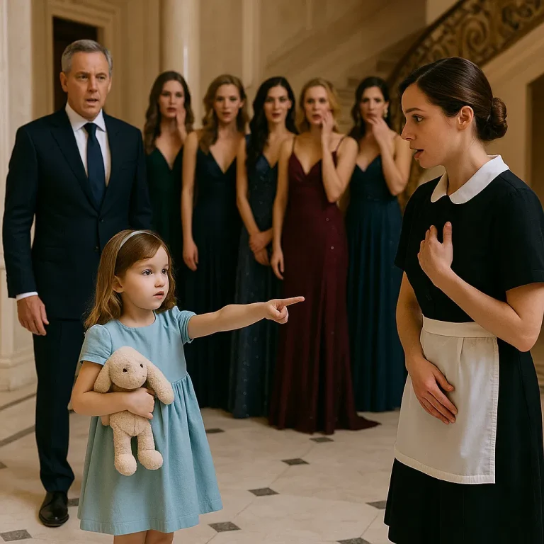 Miliarder zaprosił modelki, aby jego córka wybrała matkę, ale ona wskazała na pokojówkę