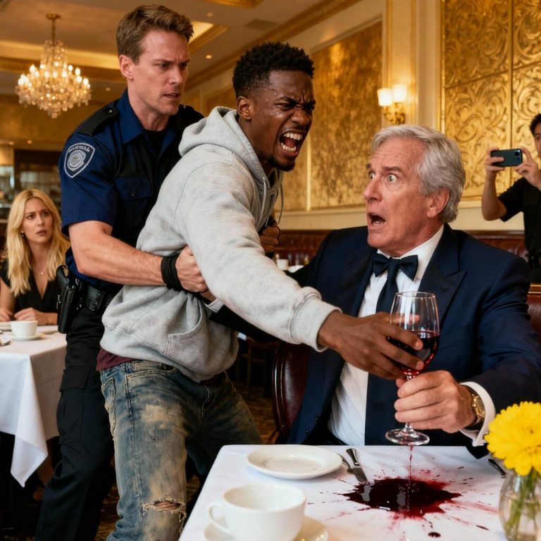 „Stój! Nie pij tego – to trucizna!” krzyknął bezdomny, a miliarder zamarł z kieliszkiem w dłoni.