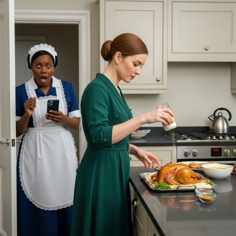 Milioner zawsze choruje po zjedzeniu jedzenia żony — dopóki Czarna Służąca nie odkryje prawdy…