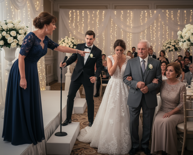 Moja teściowa wyrzuciła moich rodziców z mojego ślubu za „niepłacenie” – ale to, co zrobił mój mąż, sprawiło, że pokój się zawalił