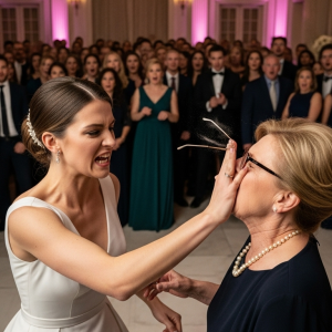 Podczas ślubu mojego syna, moja synowa poprosiła mnie o klucze do mieszkania na oczach 130 osób. Kiedy powiedziałam, że nie, mocno mnie uderzyła. Po cichu wyszłam i wykonałam telefon. Pół godziny później przy wejściu pojawił się mężczyzna i gdy tylko go rozpoznali, wszyscy zaczęli płakać…
