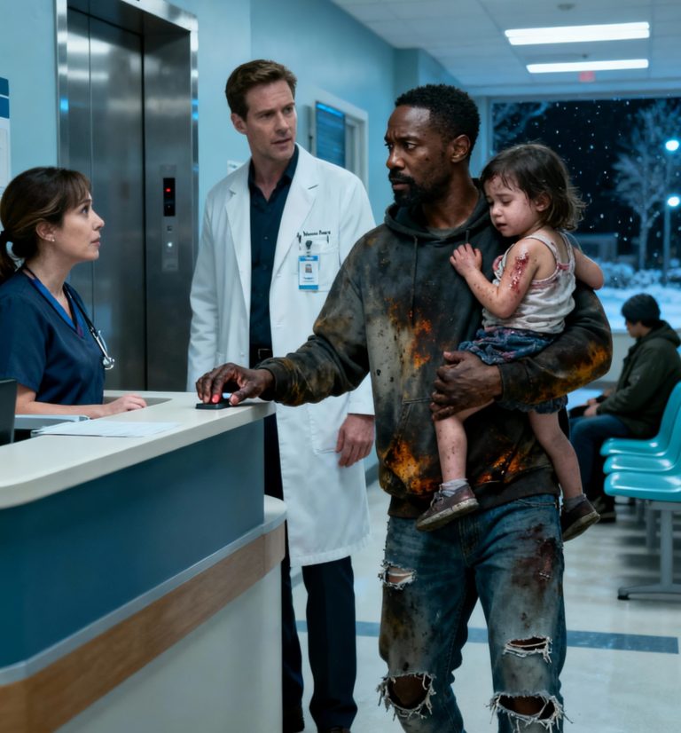 Lekarz ocenił mnie po brudnej bluzie z kapturem – trzy lata później wróciłem w garniturze… i sprawiłem, że tego pożałował