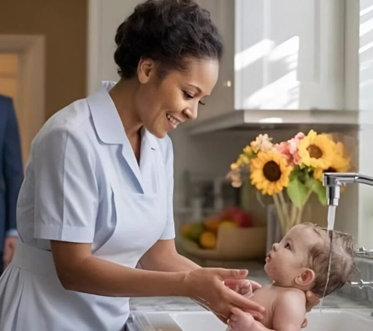 Milioner niespodziewanie wraca do domu i zastaje nianię kąpiącą jego syna w zlewie. Wpada we wściekłość, ale nagle dzieje się coś zupełnie nieoczekiwanego.