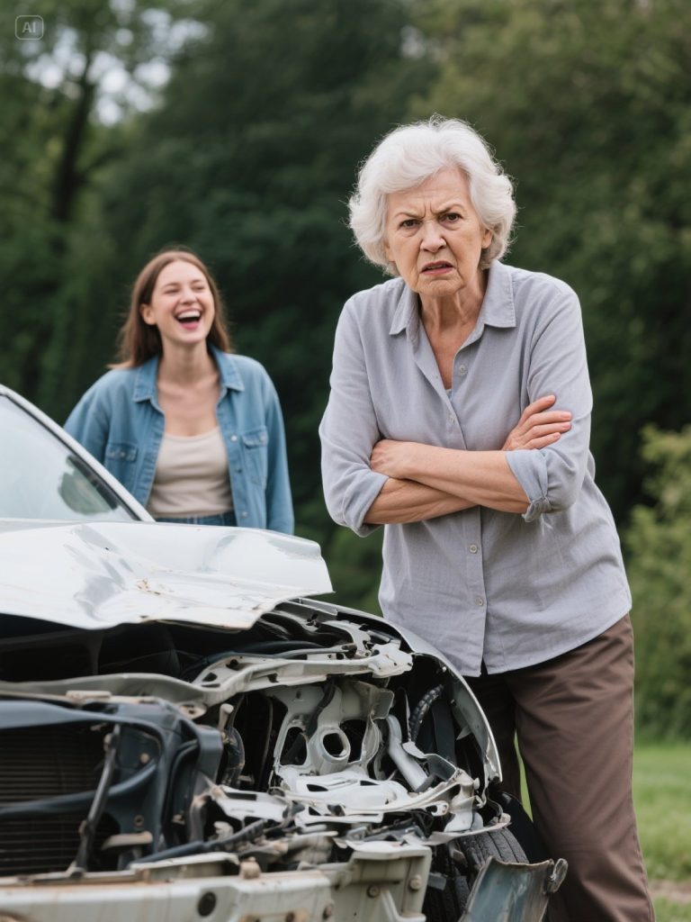 Moja synowa rozbiła mój samochód i skłamała na ten temat — to, co odkryłam później, pozostawiło mnie bez słowa.