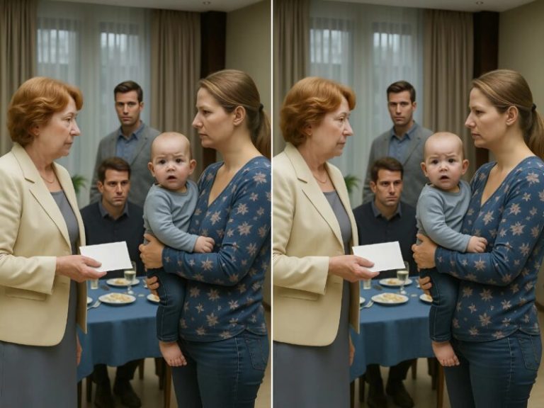 Teściowa wymachiwała kopertą z testem DNA jak trofeum։ A ja siedziałam naprzeciwko i po prostu się uśmiechałam, rozumiejąc, że tym razem zawali się nie moja iluzja, a jej