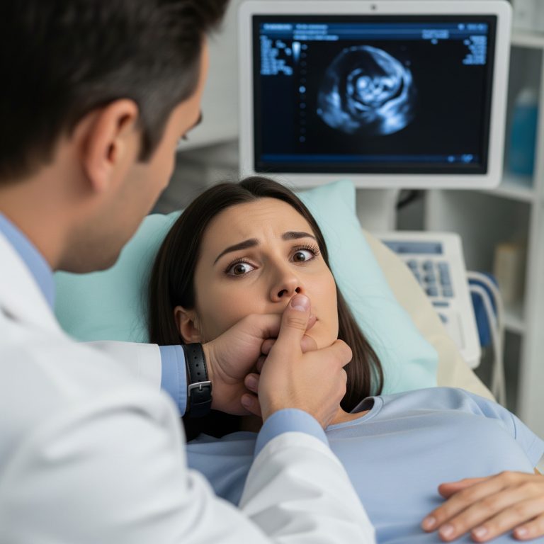 Podczas mojej ostatniej wizyty kontrolnej lekarz wpatrywał się w USG drżącymi rękami. Cichym głosem powiedział: „Musisz stąd wyjść i uciec od męża”. Kiedy zapytałam go dlaczego, odpowiedział tylko: „Zrozumiesz, jak to zobaczysz”. Od tamtej pory nigdy nie wróciłam do domu.