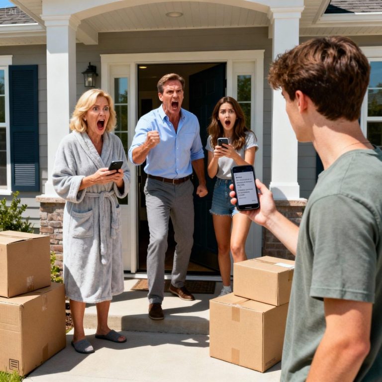 Mama wysłała mi wiadomość: „Zmieniliśmy wszystkie zamki i kod do bramy. Już ci nie ufamy”. Odpowiedziałem: „Rozumiem. Bardzo sprytnie. Ale chyba coś przeoczyłeś”. Potem anulowałem ratę kredytu hipotecznego w wysokości 4800 dolarów, którą wciąż spłacałem – nawet po tym, jak powiedzieli, że moja siostra „zasłużyła na ten dom”. Dwa dni później ich prawnik napisał do mnie maila: „Mamy problem. Proszę natychmiast do mnie zadzwonić”. Nigdy nie oddzwoniłem. Bo wtedy… sprawa była już zakończona.