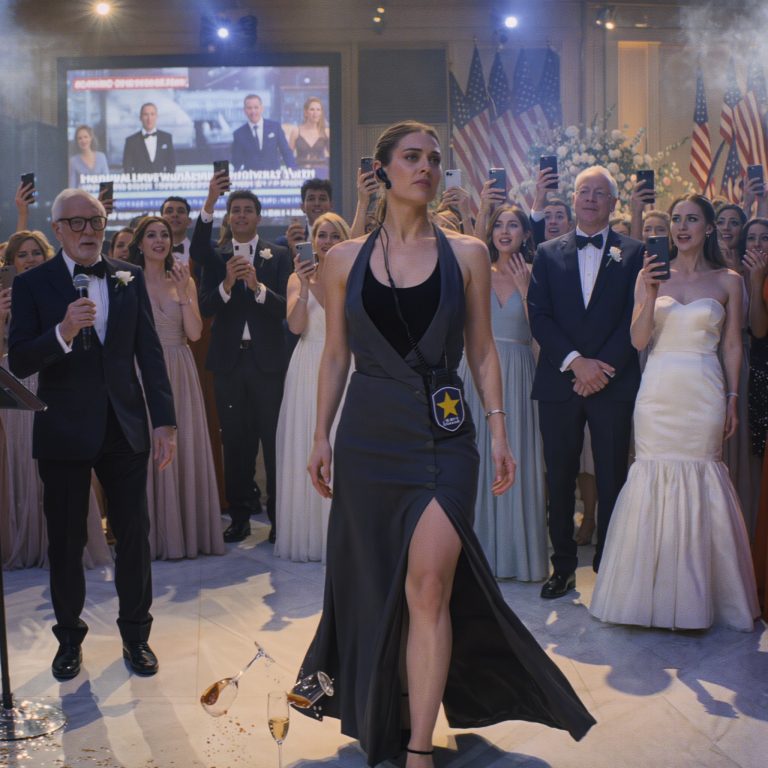 „Ona jest tylko ochroniarzem” – powiedział mój tata gościom weselnym. Potem zobaczyli mnie w wiadomościach.