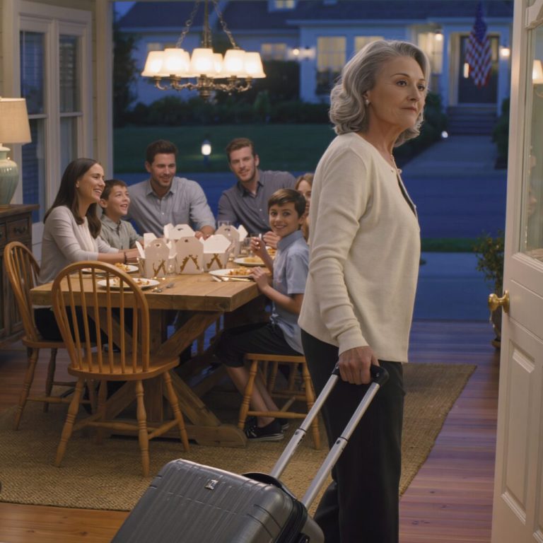 Synowa zaprosiła całą rodzinę na świętowanie, ale mnie nie. Kilka godzin później napisała SMS-a: „Mamo, pamiętaj, żeby podgrzać resztę w lodówce. Nie pozwól, żeby się zmarnowała”. Odpowiedziałem tylko: „OK”. Potem spakowałem bagaż i odszedłem. Tej nocy, kiedy wrócili i otworzyli drzwi, prawda już czekała na stole.