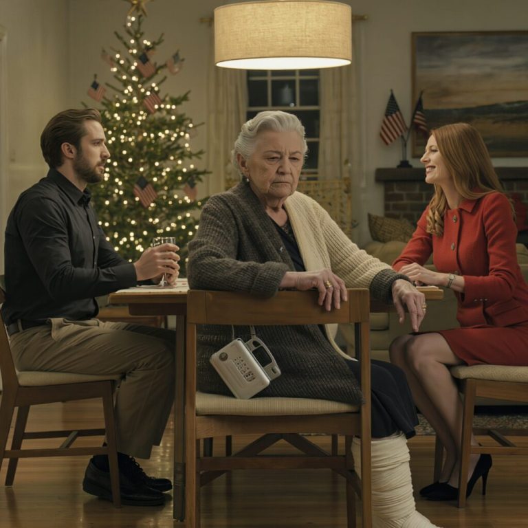 Przybyłem na wigilijną kolację utykając, z nogą w gipsie, co było wynikiem „małego incydentu” kilka dni wcześniej, kiedy w domu byliśmy tylko ja i moja synowa. Kiedy wszedłem, mój syn zaśmiał się zimno i powiedział: „Moja żona chce, żebyś się czegoś z tego nauczyła, mamo”. Nie miał pojęcia, że ​​dzwonek do drzwi, który zadzwonił zaraz potem, należał do władz, do których sam zadzwoniłem, i od tego momentu cały wieczór potoczył się w zupełnie innym kierunku.