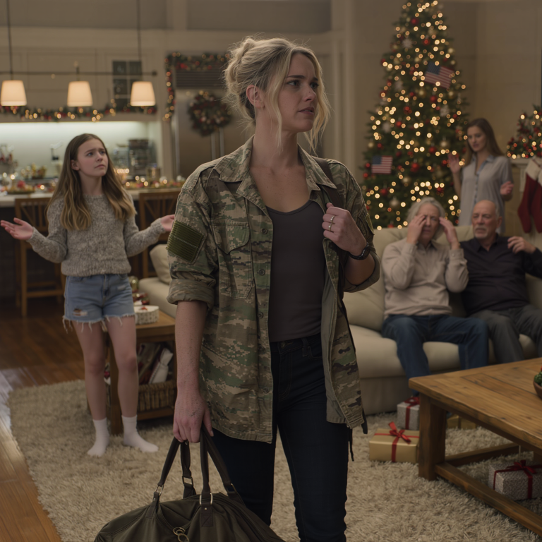 Wróciłem do domu na święta Bożego Narodzenia z misji medycznej i zapytałem córkę: „Czy 2000 dolarów, które wysyłałem co miesiąc, wystarczyło?” Spojrzała na mnie zdezorientowana. „Jakie pieniądze?” Moi rodzice zbladli. Moja siostra zmieniła temat. Nie krzyczałem. Zrobiłem to. Ktoś zapukał do drzwi…