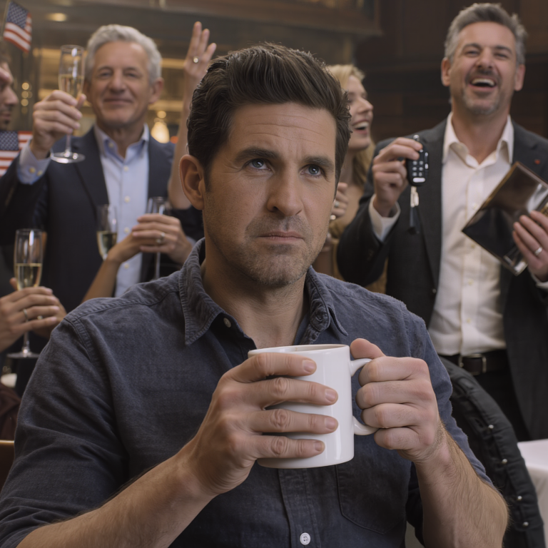 Mój przyrodni brat dostał na urodziny w pełni opłaconą wycieczkę do Tokio i nowy samochód sportowy. Tata wzniósł toast i powiedział: „To syn, na którego zawsze liczyłem”. Dostałem kubek za 5 dolarów i przypomnienie, żebym „był wdzięczny”. Nie narzekałem. Po prostu przestałem prowadzić firmę taty i wyprowadziłem się tej samej nocy. Miesiąc później firma upadła – i nagle wszyscy zaczęli do mnie dzwonić po pomoc.