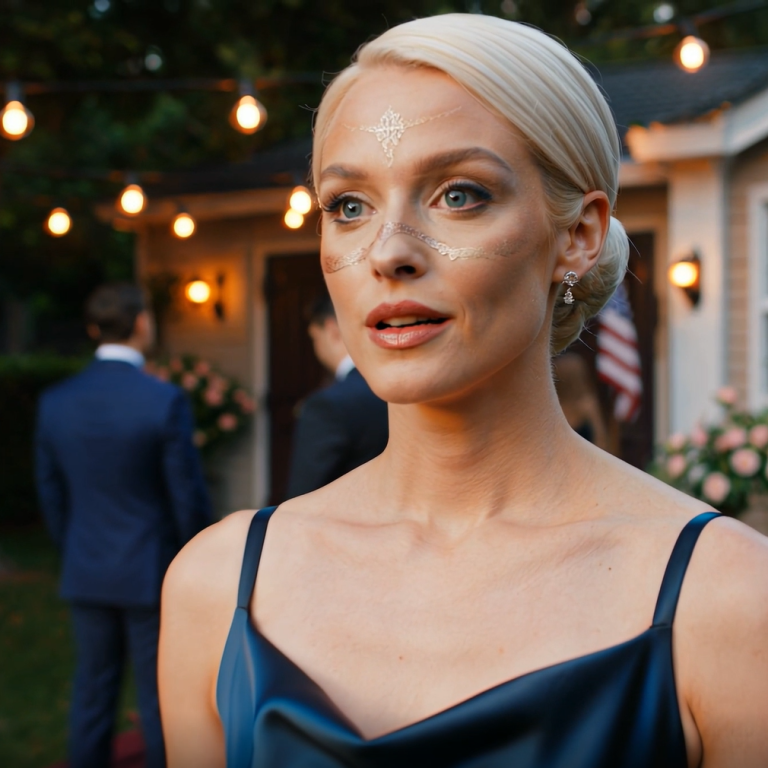 Moja siostra powiedziała mi: „Nic nie mów” i posadziła mnie przy tylnym wyjściu na swoim „idealnym” przyjęciu zaręczynowym. Milczałam, aż jej narzeczony wyjął telefon, wpisał moje imię i nazwisko w internecie, a na ekranie pojawił się napis „wartość netto 7 milionów dolarów”. Szepty przy stole ucichły.