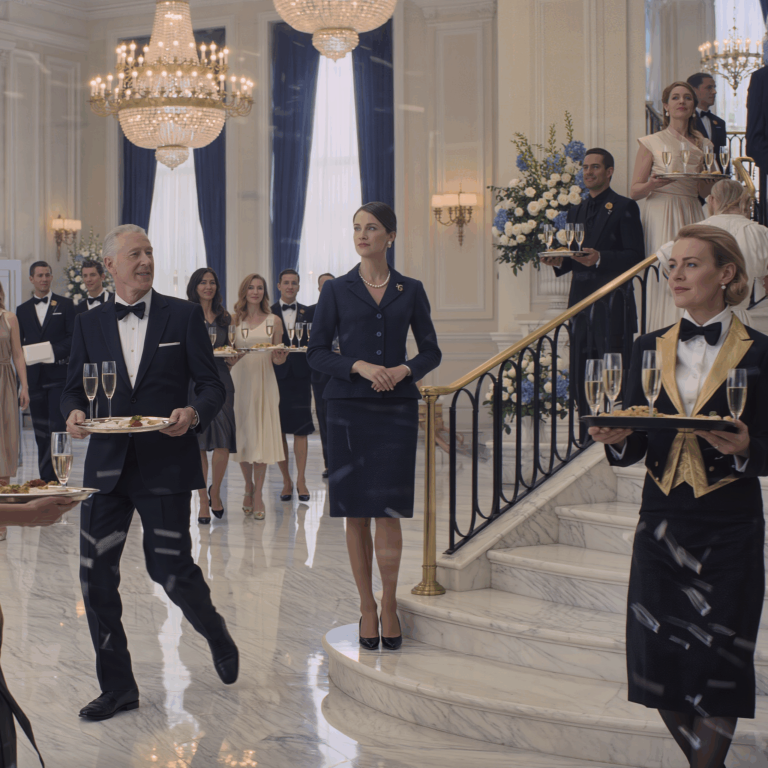 na gali wręczenia dyplomów ukończenia studiów prawniczych mojego syna traktowano mnie jak pracownika — aż do momentu, gdy sędzia nie wypowiedział mojego nazwiska do mikrofonu