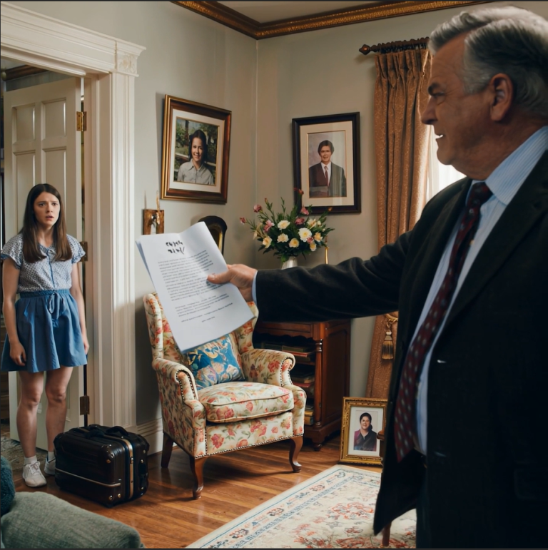 Trzy dni po pogrzebie mamy tata stał w jej ulubionym pokoju, machając testamentem jak los na loterii i szyderczo mówiąc: „Pakuj się. Twoja matka nie będzie cię już chronić”. Myślał, że właśnie odziedziczył 33 miliony dolarów i całą moją przyszłość. Nie wiedział, że mama przez dwa lata go obserwowała, dokumentując każde okrucieństwo, każdą kradzież kredytu, każdą zdradę – a pułapka, którą zastawiła, sprawi, że straci wszystko na oczach 300 osób, gdy tylko pomyśli, że w końcu wygrał.