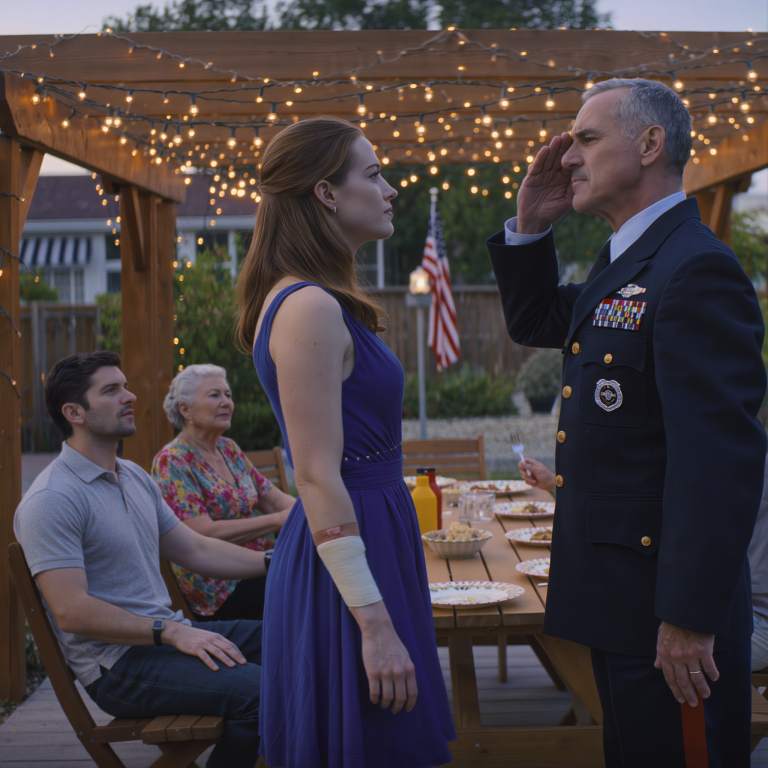 „Czemu nie zakryjesz tej blizny?” – zapytał mój brat na tyle głośno, że pod pergolą mojej ciotki rozległ się śmiech. „Nikt nie chce tego oglądać, kiedy jemy”.