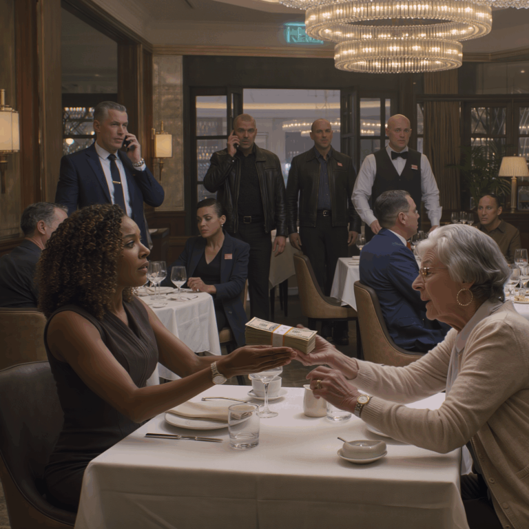 kiedy mój mąż wyszedł od nas od stolika, żeby „szybko pojechać do pracy”, starsza kobieta wsunęła mi plik banknotów i powiedziała, że ​​jej córka też wyszła za niego za mąż