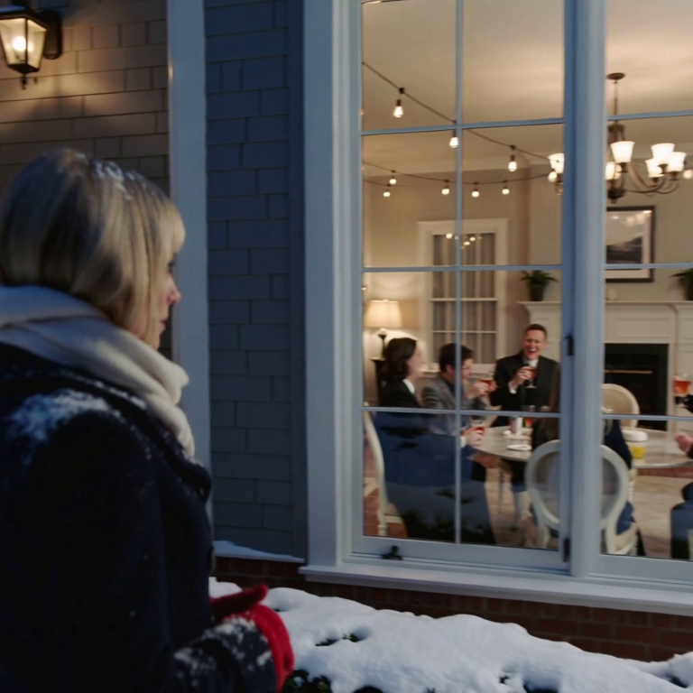 Moja rodzina skłamała, mówiąc o „burzy lodowej i odwołanych świętach Bożego Narodzenia”, żeby wykluczyć mnie ze stołu; następnego ranka zadzwonili i powiedzieli „bardzo nam cię brakuje” — otworzyłam Instagram i zobaczyłam, jak wznoszą toast u mojej siostry, i postanowiłam ujawnić piętnaście lat ich udawania.